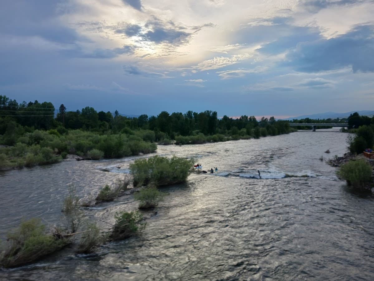 Clark Fork River, Downtown Missoula