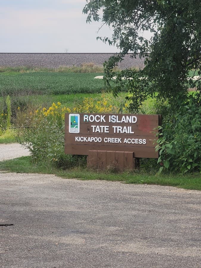 Rock Island State Trail Kickapoo Creek Access